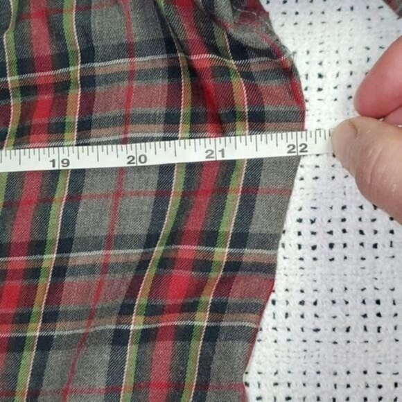 Bass Heritage Shirting Vintage Plaid Casual Button Down Sz. XL Shirt w Pockets - Picture 7 of 8